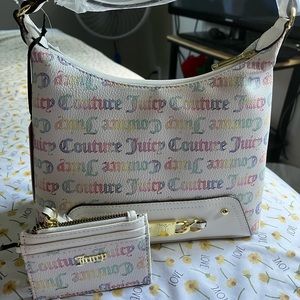 3 piece-NWT juicy couture white multi color